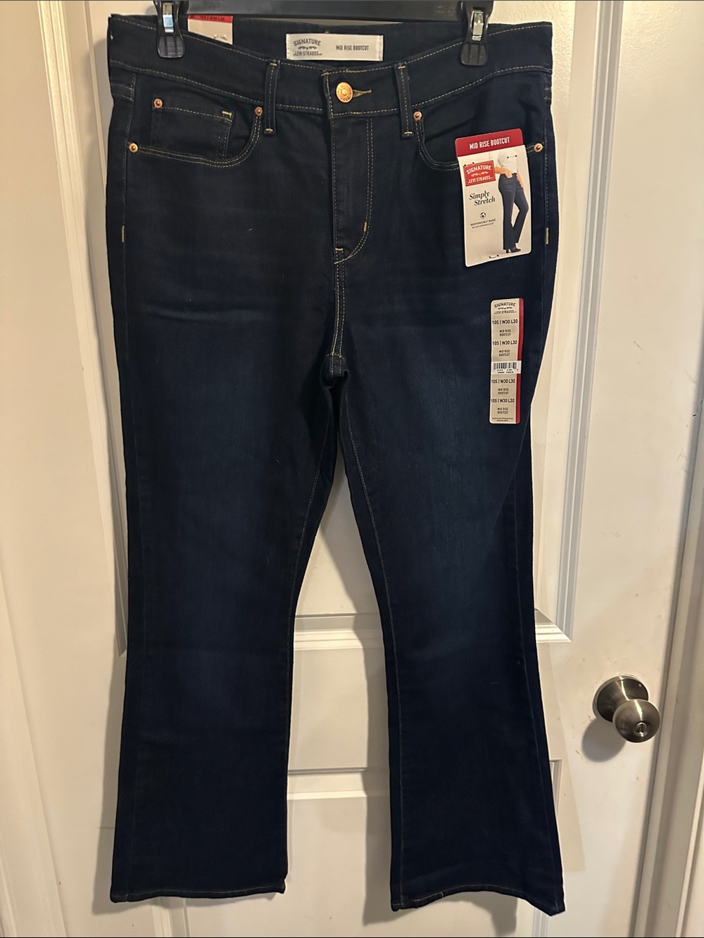 Levi Strauss Dark Indigo Bootcut Jeans